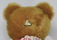 Original HermannTeddy Bär mit Anhänger + Plakette am Kopf 24cm (N)