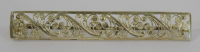 Filigrane Brosche Silber 800 vergoldet 4,9x0,8cm 2,4g