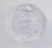 Teelichthalter snowball Kosta Boda Design Ann Wärff Ø8 H7-7,5cm
