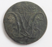 Uralte Münze 3 Heller 1791 Hessen Kassel 2,5cm
