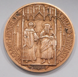 Medaille Alma Mater Lipsiensis Universität Leipzig Thomas Müntzer Entw König 4cm