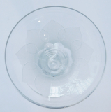 Rosenthal Lotus Relief 1 Kerzenleuchter / Vase / Sektglas 16,3cm Entw. R. Latham
