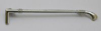 Brosche Reitgerte Silber 800 5,7cm #1539