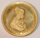 Alte Münze Notgeld Provinz Westfalen 1923 100 Mark Droste-Hülshoff Ø2,6cm