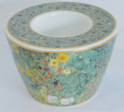 Teelicht Goebel Artis Orbis nach Klimt Der Bauerngarten Ø9 H6cm