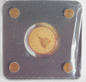 1/500 Unze Gold 999 - Dresdner Frauenkirche - 3000 Francs Tschad