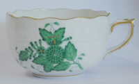 Teetasse Herend Apponyi grün Ø8,8 H5,2cm #b