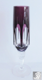 Champagnerflöte Sekt Glas Römer Nachtmann Antika lila violett 21,5cm #b