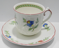 1 Mokkatasse / Espressotasse mit Untertasse Villeroy & Boch Persia