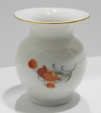 Kleine Vase Miniaturvase Weimar bunte Blumen 5,4cm #a