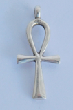 Kleiner Anhänger Anch Ankh Kreuz Silber 925 3,3x1,4cm