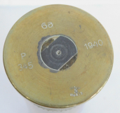 Patronenhülse Geschosshülse Grabenkunst II. WK 1940 Messing Vase 15cm
