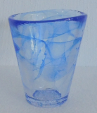 Becher Glas Kosta Boda Mine blau Design Ulrica Hydman-Vallien 10,8cm