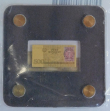 1/500 Unze Gold 999 - 500 Mark DDR