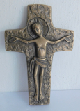 Bronze Kreuz Jesus 18x12cm #27