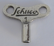 Alter Schlüssel Schuco 1 für Blechspielzeug Auto Motorrad Bus ? ca. 2,5x2cm