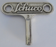 Alter Schlüssel Schuco 3 für Blechspielzeug Auto Motorrad Bus ? ca. 5x4cm