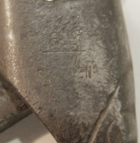 Alte Schere Kreuzschere Klosterschere Solingen 18cm