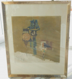 Original Radierung von Johnny Friedlaender 86/135 signiert - KEIN Versand ! -