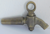 Messing Zapfhahn Fasshahn Weinfaß Bierfaß Nr. 36 L11,8cm 292g