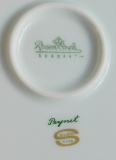 Schale / Teller Rosenthal Peynet Paar mit Hochrad 17x16,7cm