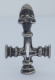 Anhänger Wolfskreuz Thor Tors Hammer Silber 925 Norway SE Espeland 3,8cm 12,4g