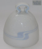 Glocke Rosenthal Asimmetria Design Wiinblad weiß hellblau 6cm #866