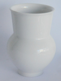 Vase Halle 00 Hallesche Form weiß KPM Berlin Entw. Friedlaender I. Wahl 9cm