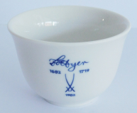 Meissen Koppchen Teeschälchen Jahreskoppchen 1982 I. Wahl