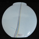 Vase Rainbow Kosta Boda Design Bertil Vallien signiert Aufkleber H14cm