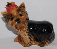 Porzellanfigur Hund Yorkshire Terrier Goebel Nr. 30 035 15 15cm (N)