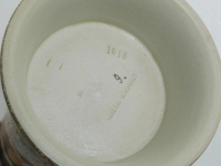 Alter Krug Villeroy & Boch Mettlach Marzi & Remy 1613 Römer Germanen Spruch Wein Bier 1/2L