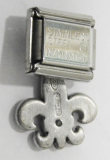 Original Nomination Modul 9mm mit Dangle Krone Silber 925 Zirkonia