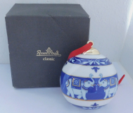 Porzellankugel Rosenthal Maharajas blau Elefanten Ø7cm