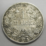1 Mark Deutsches Reich 1911 A Silber 900 5,54g Ø2,4cm