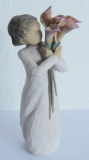 Willow Tree Figur Bloom Mädchen mit Blumen Susan Lordi 13,5cm