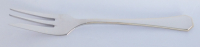 1 Kuchengabel Auerhahn Prodomino Edelstahl 18/8 Goldrand 15,1cm