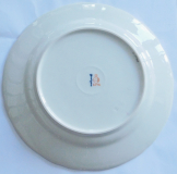 Kleiner Teller Kuchenteller KPM Berlin Neuzierat purpur I. Wahl Ø19,7cm #e