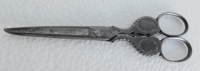 Alte Schere Andenken Kaiser Wilhelm II + Auguste Victoria Herst. aus Solingen 14,4cm