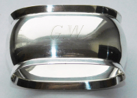 Serviettenring Silber 800 BSF Nr. 137 Monogramm GW 5,4x3cm #245