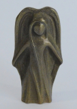 Bronze Handschmeichler Schutzengel Butzon & Bercker Kerstin Stark 5cm