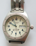 Fossil Armbanduhr Defender DE-1505 Quartz Edelstahl Datum