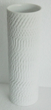 Vase Rosenthal Bisquit Relief weiß 2950/22 Design Martin Freyer 22,3cm Degussa