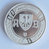 Silber Medaille AvD Großer Preis Hockenheimrin 1978 Silber 999 13g Ø3cm