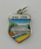 Bad Orb Anhänger für Bettelarmband Silber 800 Andenken