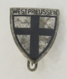 Altes Abzeichen Nadel Brosche Landsmannschaft Westpreussen 1,6x1,3cm