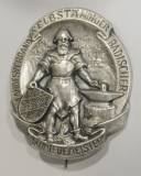 Altes Abzeichen Brosche Landesverband selbständiger badischer Schmiedemeister