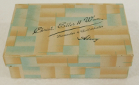 Art Deco Kästchen Pappschachtel Uhrmacher Goldarbeiter Eller Alzey - Werbung