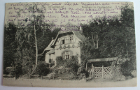 Alte PK AK Wiesbaden Forsthaus im Dambachtal 1912 nach Versailles