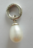 Charm Anhänger Perle Story by Kranz & Ziegler Silber 925 für Kette Armband
